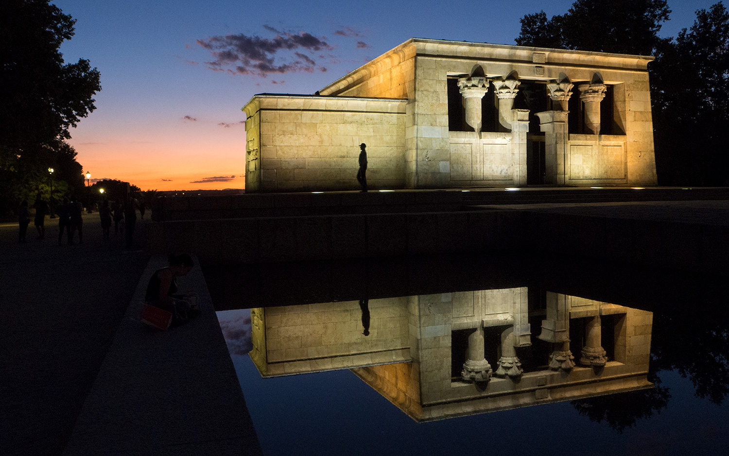 Templo de Debod on egyptiläinen temppeli Madridissa